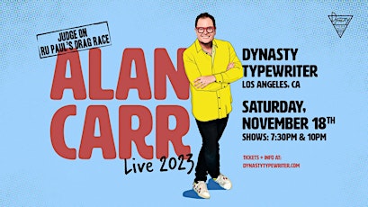 Alan Carr primary image