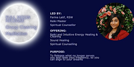 Full Moon Release Energy Clearing Meditation primary image