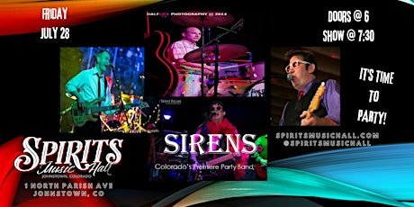 Image principale de SIRENS - Colorado's Premeir Party Band!