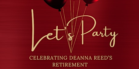 Deanna Reed’s Retirement RSVP