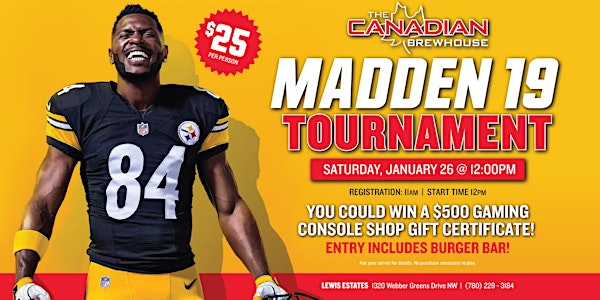 PS4 Madden 19 Tournament! $500 in Prizes! (All Ages)