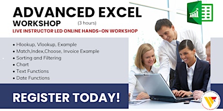 Advanced Excel  1 - Live Instructor-led Online Hands-on Workshop primary image