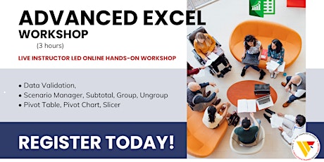 Advanced Excel  2 - Live Instructor-led Online Hands-on Workshop primary image