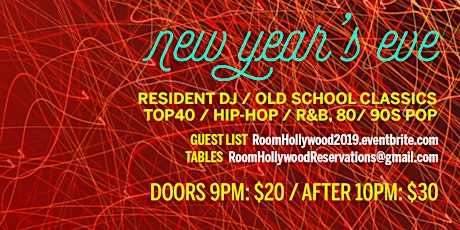 New Year's Eve at The Room Hollywood primary image