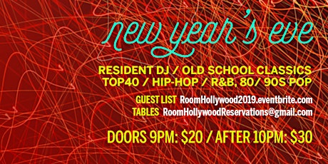 Hauptbild für New Year's Eve at The Room Hollywood