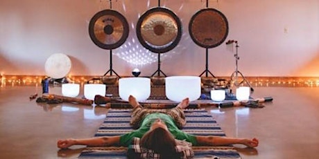 Imagem principal do evento Gong Bath Sound Journey for stress relief and relaxation!