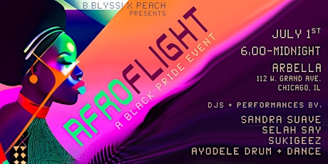 Primaire afbeelding van AFROFLIGHT - Black Pride Event