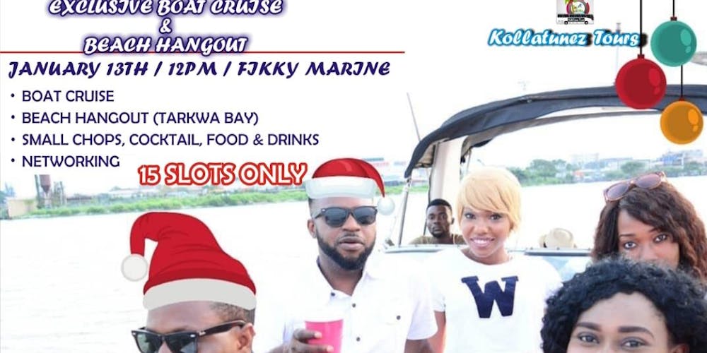 Image result for Exclusive Boat Cruise & Beach Hangout By Kollatunez Tours | #Networking