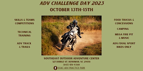 Image principale de ADV Challenge Day 2023 LONG WEEKEND PACKAGE