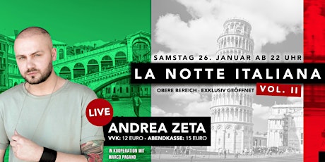 Hauptbild für • ANDREA ZETA • Live im OKAY Donaueschingen