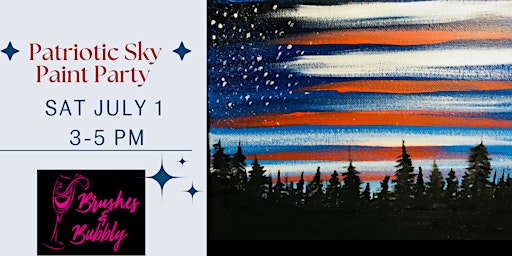 Imagem principal de Patriotic Sky Paint Event