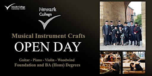 Newark College Musical Instrument Crafts Open Day primary image