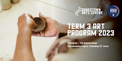 Term 3: Kids clay and ceramics (9-12 years) primary image