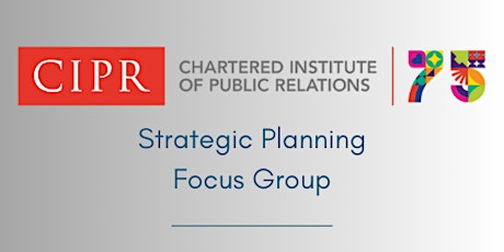 CIPR Strategic Planning focus group #1 primary image