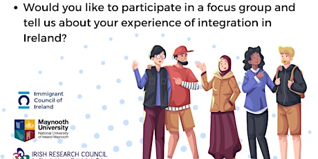 Perspectives of migrants on integration in Fingal/ Focus Group primary image