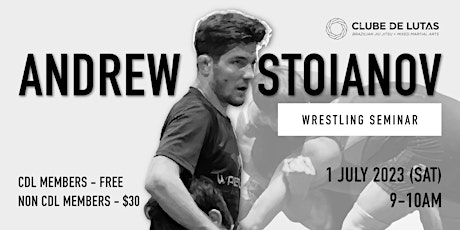 Andrew Stoianov Wrestling Seminar primary image
