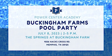 Hauptbild für Buckingham Farms Pool Party