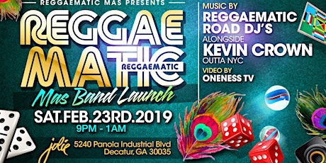 Reggaematic Mas 2019 Band Launch