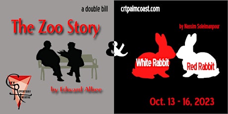 Image principale de ZOO STORY (A ONE ACT) & WHITE RABBIT RED RABBIT (A ONE ACT)