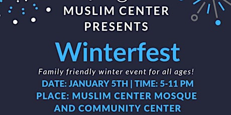 The Muslim Center’s Annual WinterFest primary image