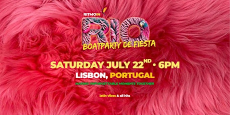 Imagem principal de BOATPARTY DE FIESTA 22.07.2023 LISBON