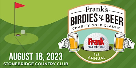 Frank's Birdies & Beer Charity Golf Classic primary image