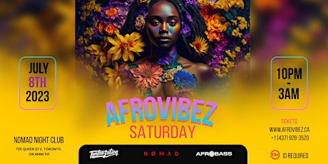 AFRO VIBEZ SATURDAY *RIGHT AFTER AFRO FEST* primary image