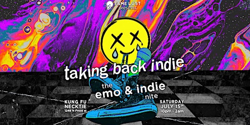 TAKING BACK INDIE (the emo & indie nite) TONITE! $6 ticket link in descrip. primary image