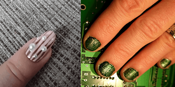 NAIL ART! Make-Along Traditional and Laser Cutter-Enabled Styles