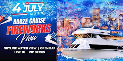 4th of July 2023 Fireworks Show   #1 YACHT PARTY MIAMI primary image