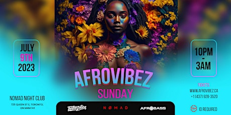 Image principale de AFRO VIBEZ SUNDAY *RIGHT AFTER AFRO FEST*