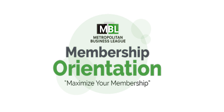 Metropolitan Business League Membership Orientation: Jan 2019 edition  primary image