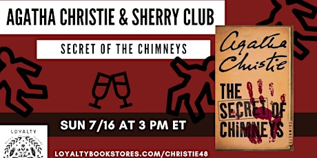 Agatha Christie + Sherry Club chats THE SECRET OF CHIMNEYS primary image