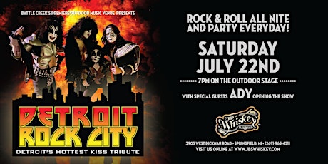 Detroit Rock City: Kiss Tribute Show at JB's Whiskey primary image