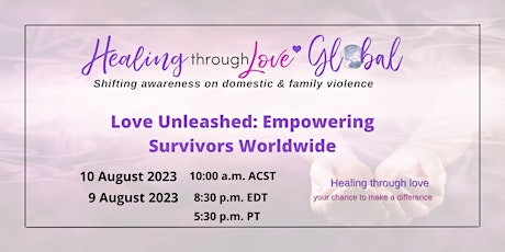 Healing Through Love Online Event primary image