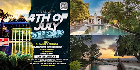 4TH OF JULY WEEKEND MANSION POOL PARTY primary image