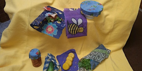 Bees Wax Wraps Workshop ~ Zero Waste school lunches Choose 10am or 2pm sess primary image