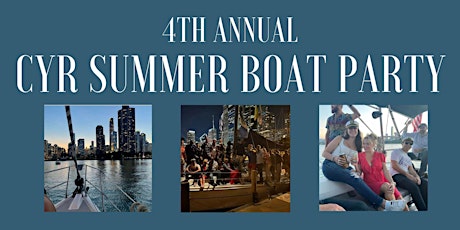 Image principale de Summer 2023 | 4th Annual CYR Boat Party