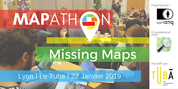 Mapathon Missing Maps à Lyon @LeTubā