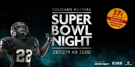 Hauptbild für Super Bowl Night 2019 @ Colombo Hoppers