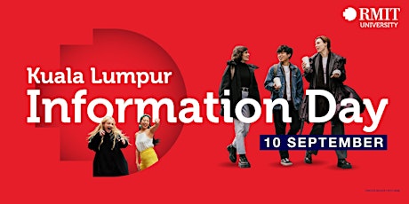 Imagen principal de RMIT University Information Day - Kuala Lumpur
