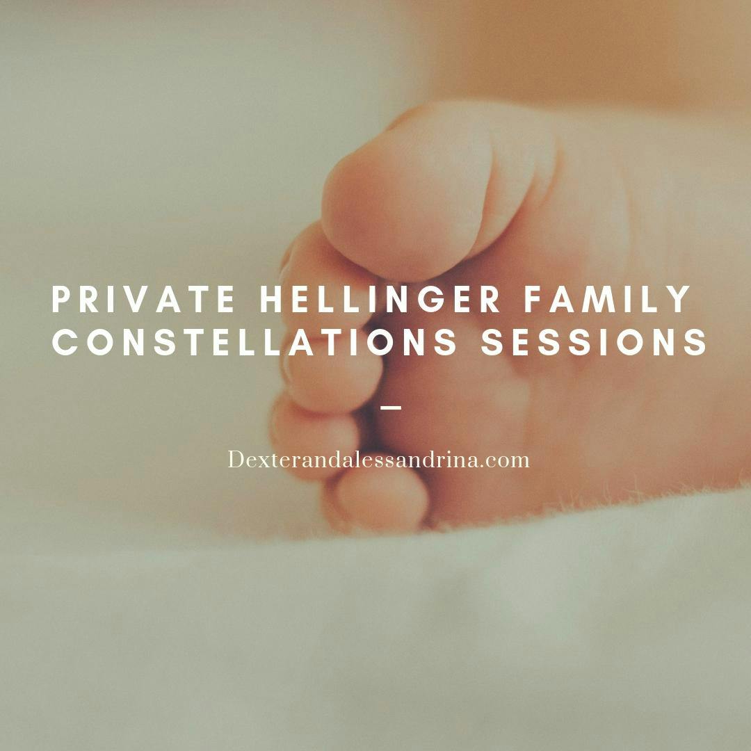 Private Family Constellations Session to resolve stress, anxiety, blockages