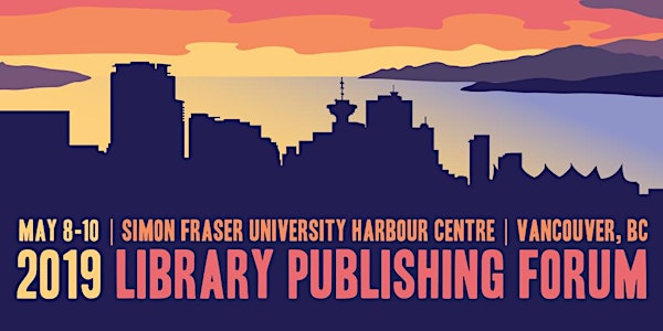 Library Publishing Forum 2019
