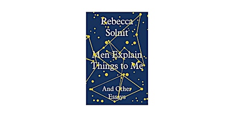 C O V E N BOOK CLUB #4 Men Explain Things to Me - Rebecca Solnit primary image