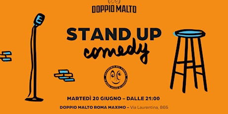 Immagine principale di Stand-up Comedy Doppio Malto Maximo Roma 