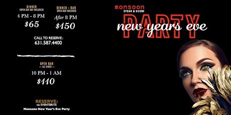Monsoon's New Year's Eve Party! primary image