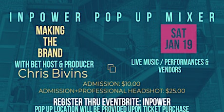 iNPower Pop Up Mixer |Making the Brand primary image