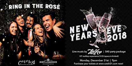 Ring in the Rose New Years Eve Party at Catch 31 primary image