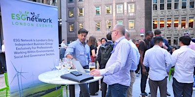 Primaire afbeelding van June 2024 Environmental Social & Governance Mayfair Networking Drinks