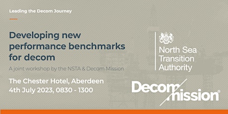 Image principale de Developing new performance benchmarks for decom